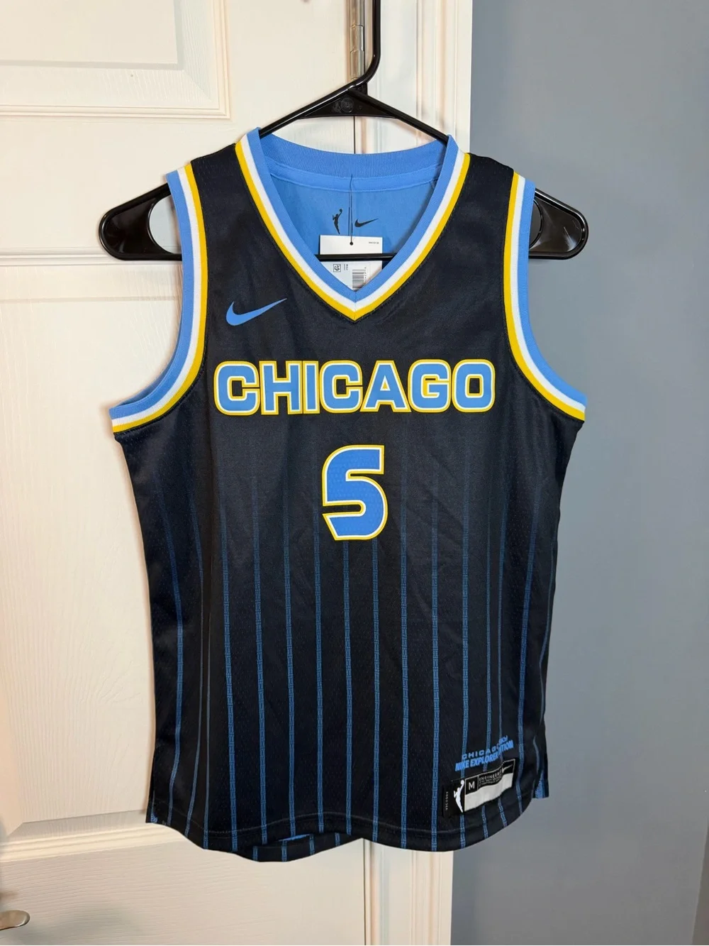 Nike Angel Reese #5 Chicago Sky WNBA Youth M 10/12 Jersey